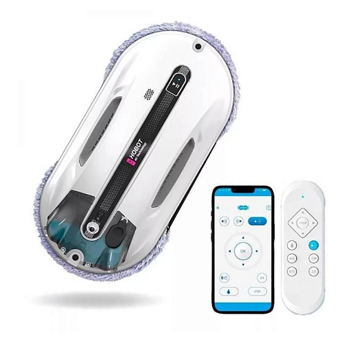 Робот-мойщик окон Hobot-R3 Ultrasonic (уборка - влажная, сухая / блок питания / распылитель жидкости)-0