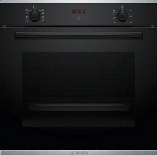 Духовой шкаф Bosch HBA2140B0 (Serie4 / 71 л / до 275 °C / Чёрный / Гриль / Гидролиз / Телескоп. напр. (x1) / TelescopeStop / A)-0