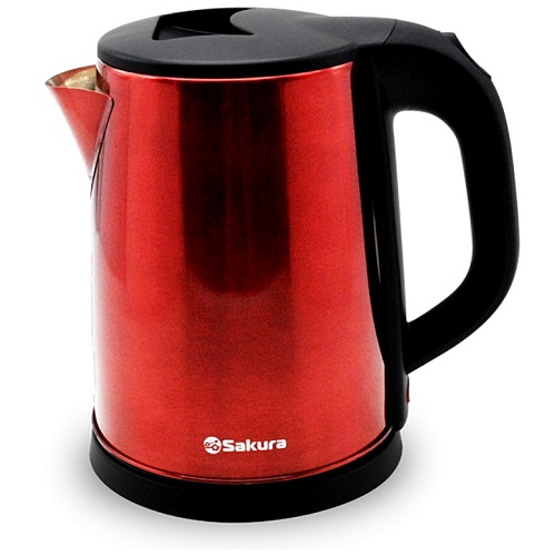 Чайник Sakura SA-2149BR (1800 Вт / 2 л / металл / красный)
