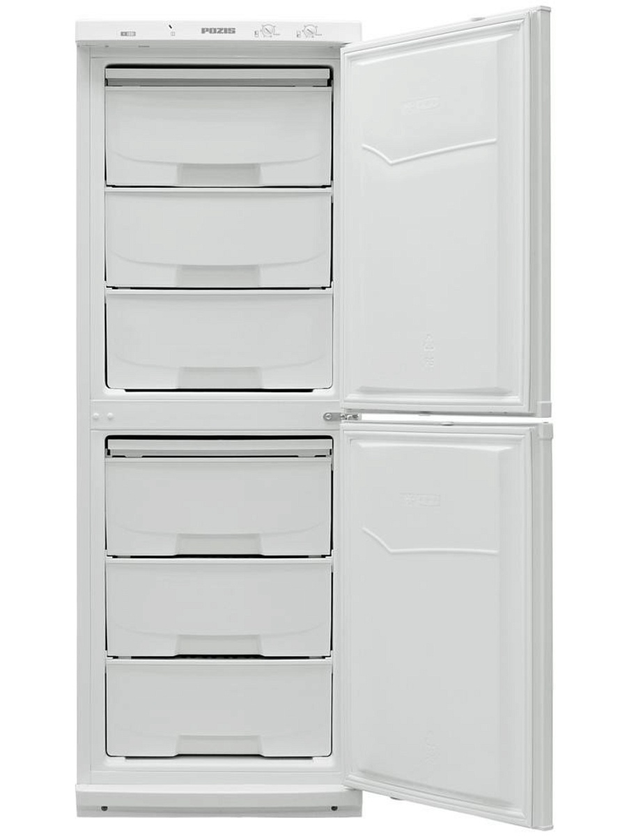 Морозильная камера Pozis FVD-257 (Объем - 260 л / Высота - 168 см / Ширина - 60 см / А+ / Белый / двухкамерный / капельная система)