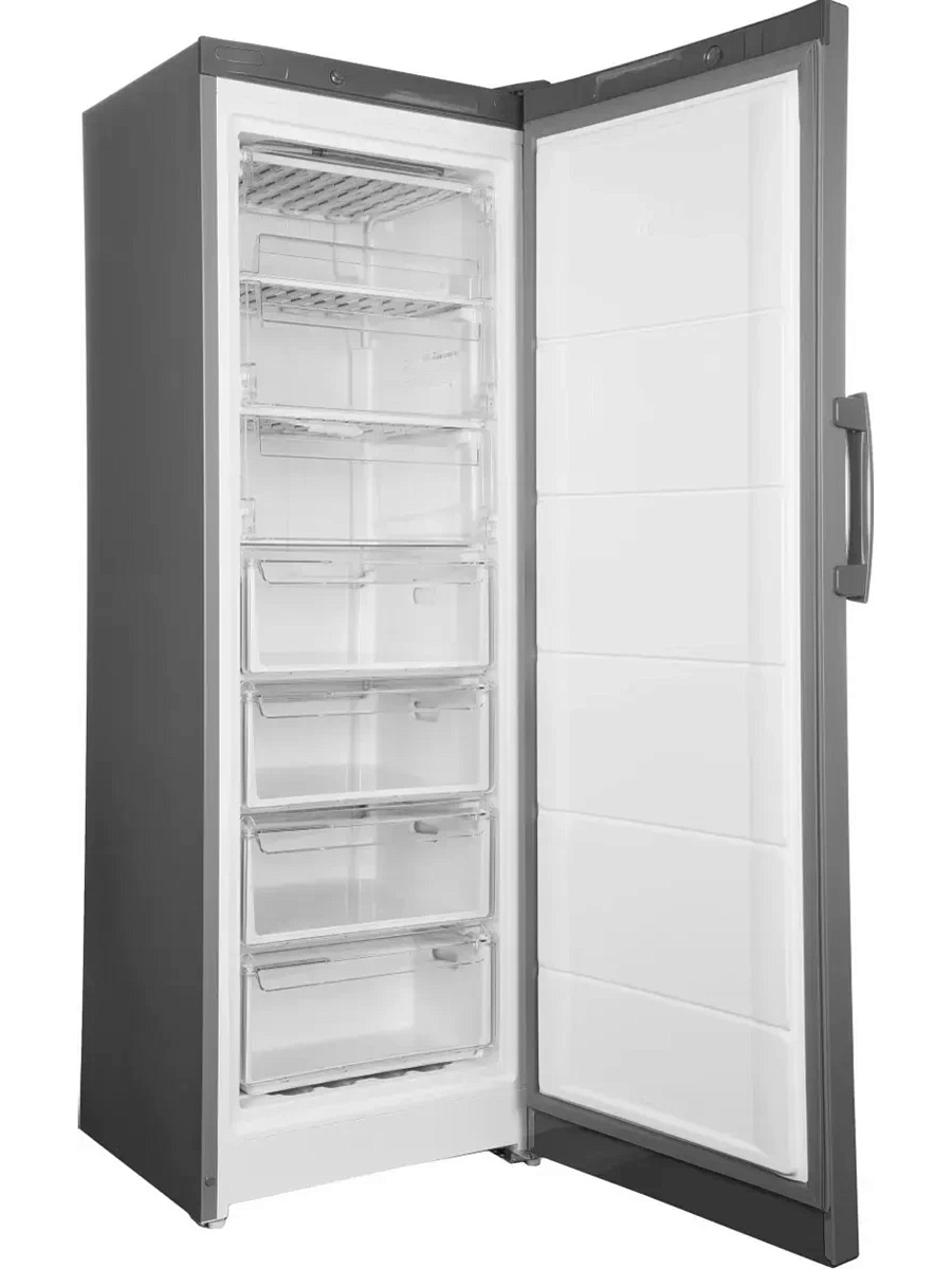 Морозильная камера Indesit DSZ 5175 G (Объем - 261 л / Высота - 175 см / А / Серый / статическая система)