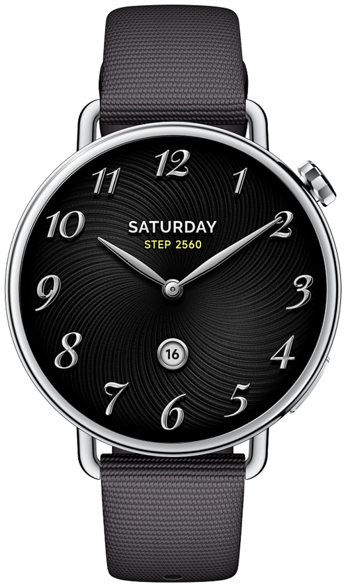 Смарт-часы Xiaomi Watch S4 41мм, черные (BHR07VRGL)