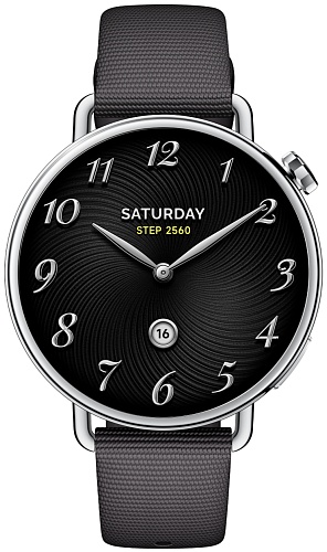 Смарт-часы Xiaomi Watch S4 41мм, черные (BHR07VRGL)