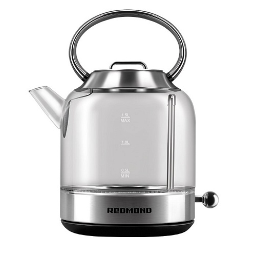 Чайник Redmond KG221 (2200 Вт / 1,5 л / стекло/металл)-0