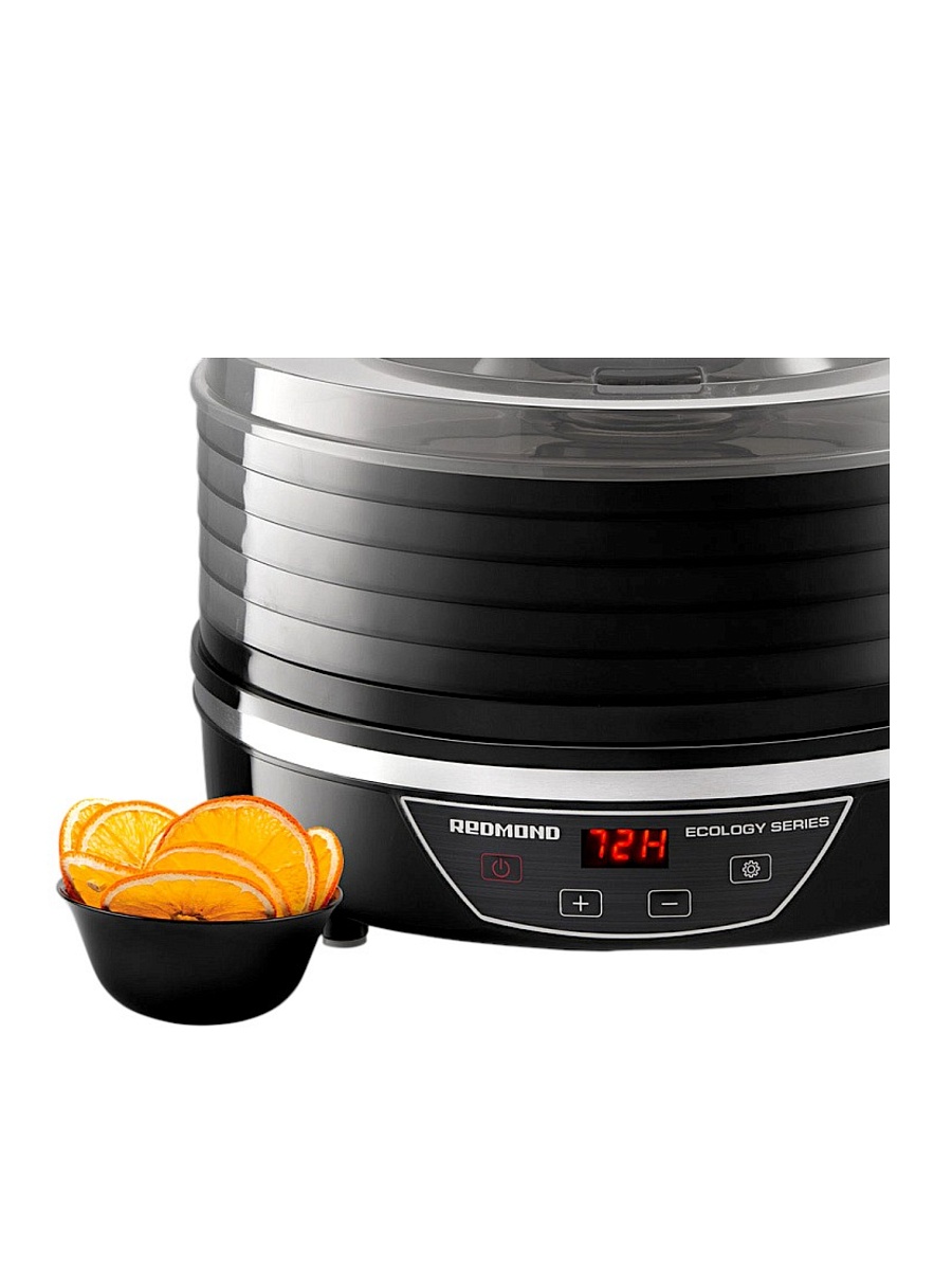 Сушилка для овощей и фруктов Редмонд FD1102 (500 Вт, 35-70°C, 5 секций, регулировка температуры, дисплей, таймер)-3