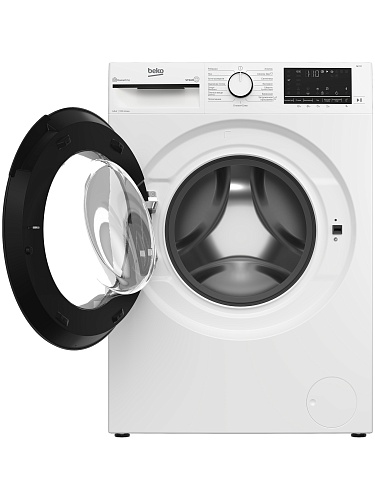 Стиральная машина Beko B3WFR572W (49,6см / 7кг / 1200об / пар SteamCure™ / HomeWhiz®(Bluetooth) / Инверторный мотор ProSmart™ / A)-2