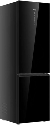 Холодильник Haier C4F640CGBGU1 (Объем - 400л / Высота - 200см / A+ / Чёрное стекло / Wi-Fi(Evo) / No Frost)-0