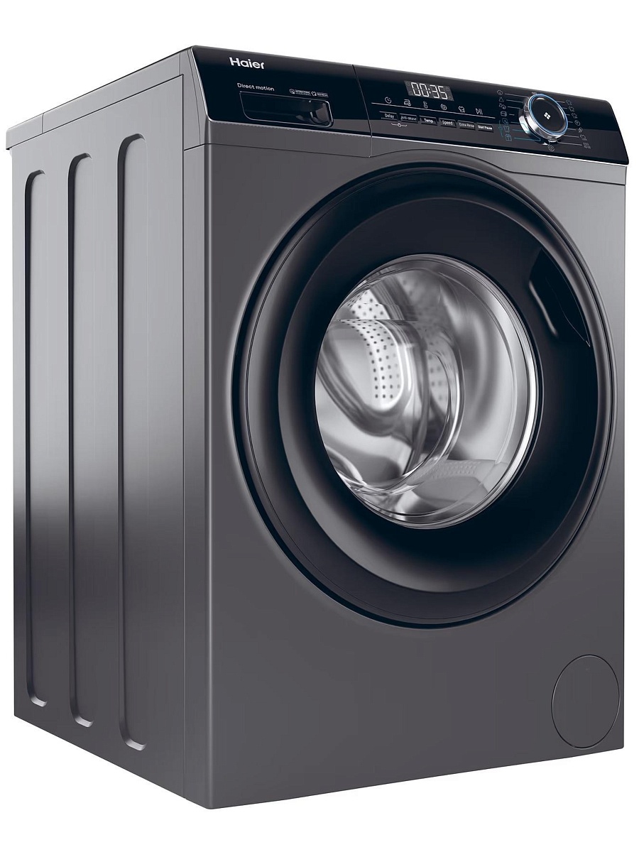 Стиральная машина Haier HW80-B14939S8 (I-Pro Serie3 / 62 см / 8кг / 1400об / пар / Direct Motion / A+++ / Антрацит)