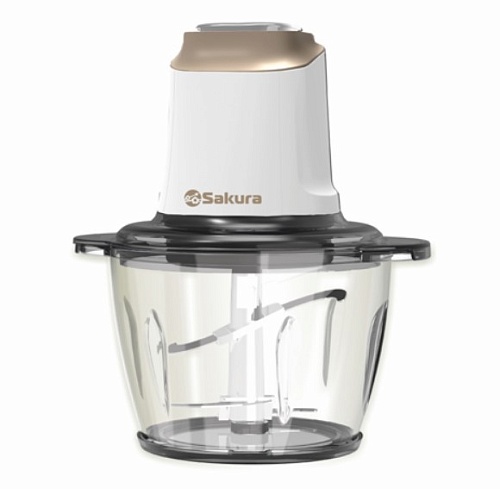 Измельчитель Sakura SA-6261W (500 Вт/ 1200 мл/ чаша стекло)-0