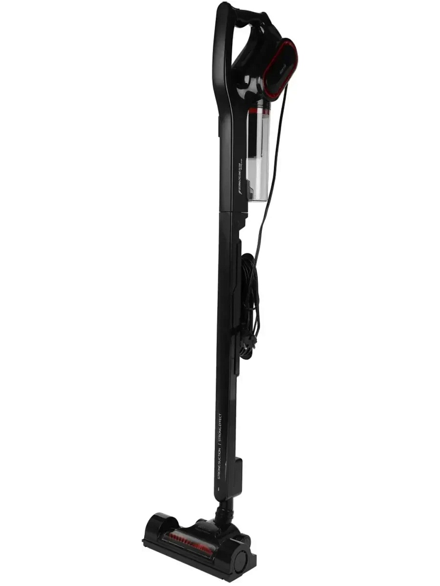 Пылесос вертикальный Deerma DX700 Pro (650 Вт, контейнер 0.8 л, проводной, трансформация в ручной, черный)