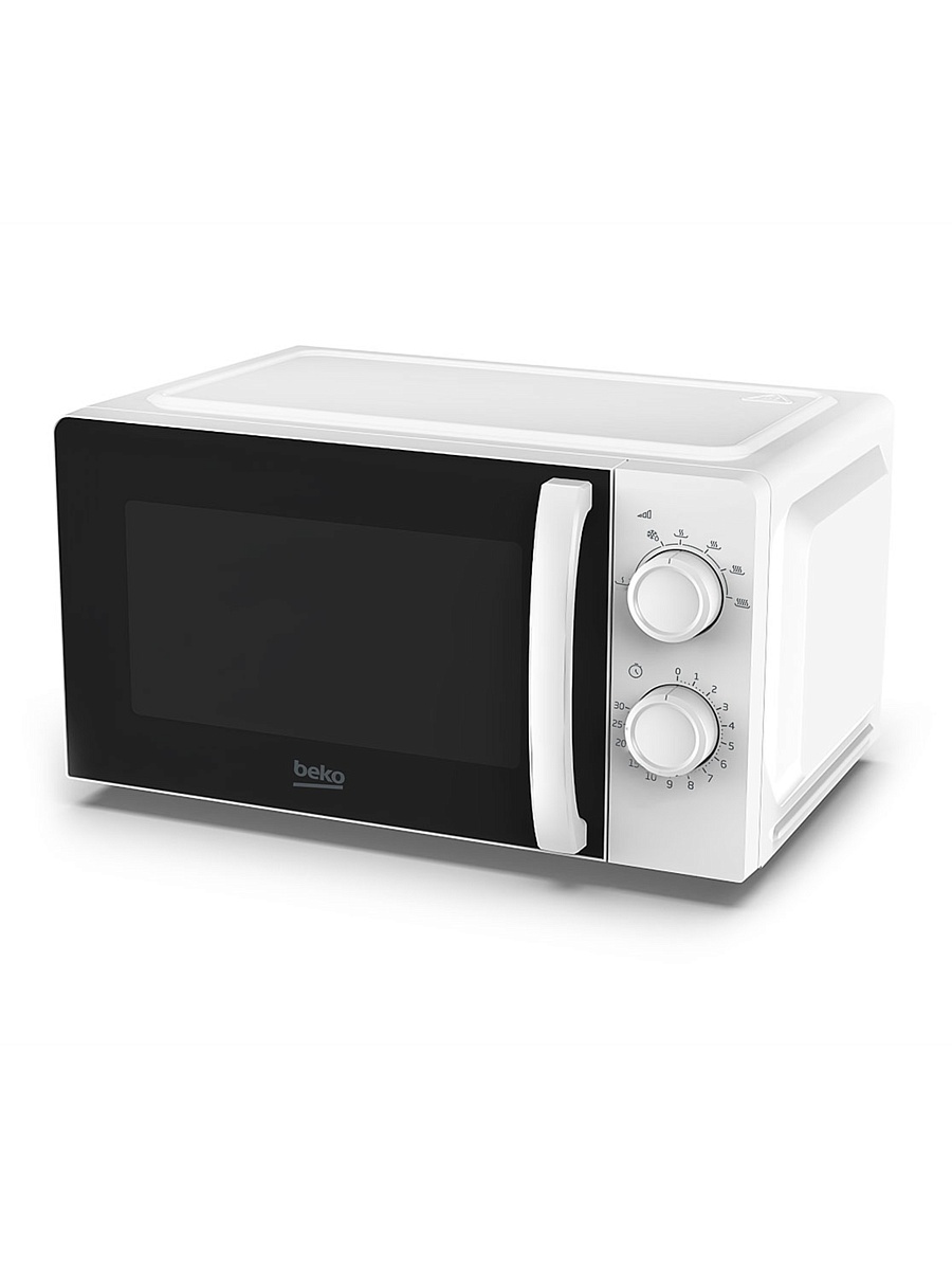 Микроволновая печь Beko MOC20100W1 (20 л, 700 Вт, поворотные переключатели, черный)-0