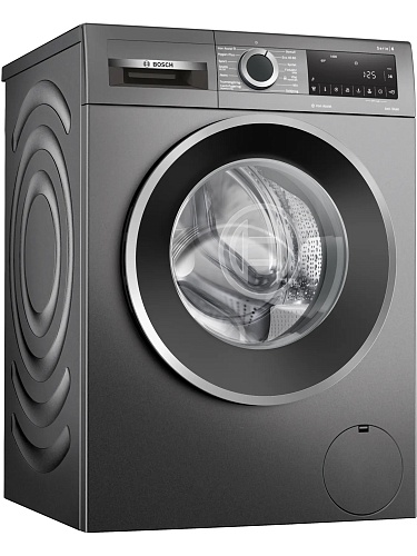 Стиральная машина Bosch WGG244ZSSN (Serie6 / 59см / 9кг / 1400об / SpeedPerfect / IronAssist / EcoSilence Drive / PreSoaking / A+++ / Серый)-1