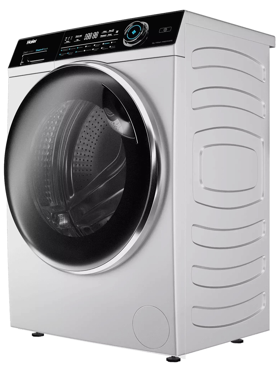 Стиральная машина Haier HW80-B14979 (51,3 см / 8кг / 1400об / пар / Drum Light / Antistain / Direct Motion / A+++)