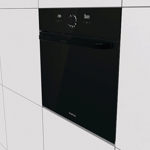 Духовой шкаф Gorenje BO76SYB (Simplicity / черный / AquaClean+катализ / телескоп / AdaptBake / PerfectGrill / HomeMADE / GentleClose / CompactDoor)-4