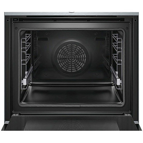 Духовой шкаф Bosch HBG6764S1 (Serie8 / нерж / Pyrolysis / TFT-дисплей / SoftClose / 4D-HotAir)-2