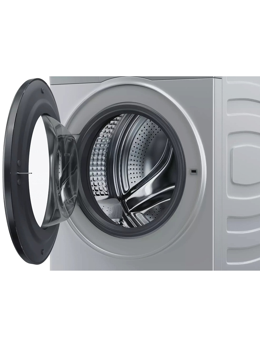 Стиральная машина Haier HW60-BP12929BSE (46 см / 6 кг / 1200об / пар / i-Refresh / Smart Dual Spray / Wi-Fi (Evo) / Invertor / A+++ / Серебро)