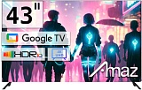 Телевизор Amaz AM32GCX8 HD Google TV-999