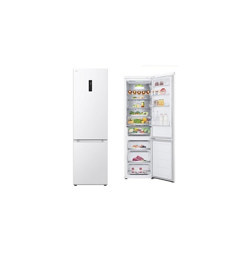 Холодильник LG GBV7270ESW (Объем - 387 л / Высота - 203см / A++ / Белый / Total NoFrost / Metal Fresh™ / NatureFRESH™ / Multi Air Flow)