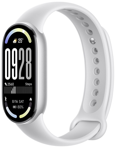 Фитнес-браслет Xiaomi Smart Band 10, серебристый (BHR07PSGL)