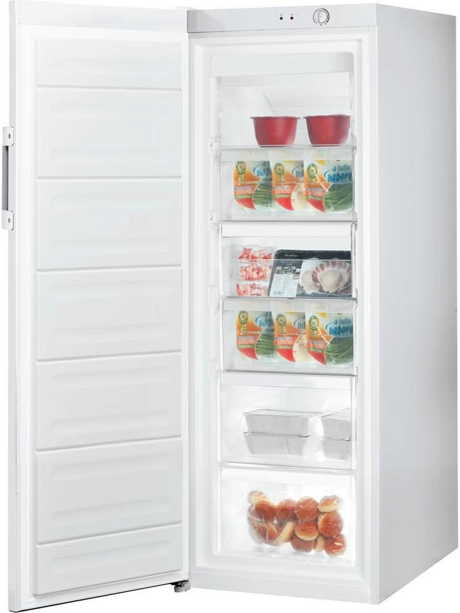 Морозильная камера Indesit UI6 2 W (Объем - 245 л / Высота - 167 см / A++ / Белый / статическая система)
