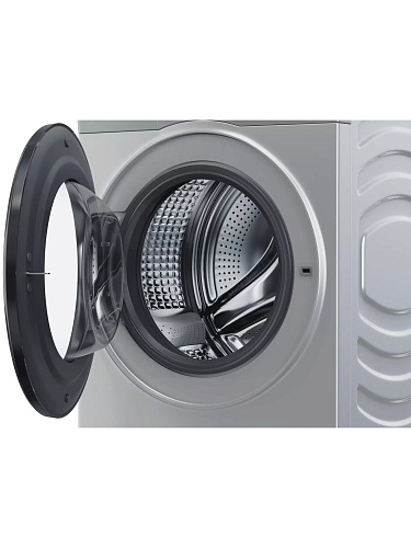 Стиральная машина Haier HW90-BP14929BS (58,3 см / 9кг / 1400об / пар / Direct Motion / Smart Dual Spray / Invertor / A+++ / Серебро)-4