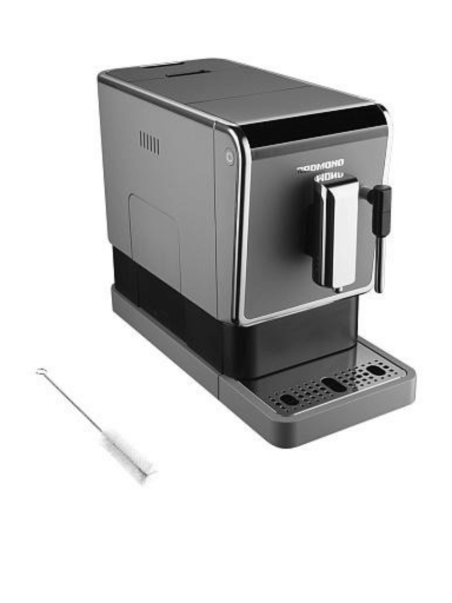 Кофемашина Redmond RCM-1517 (кофе зерновой/ 1470 Вт/ 1.1 л/ капучинатор/ 2 напитка)