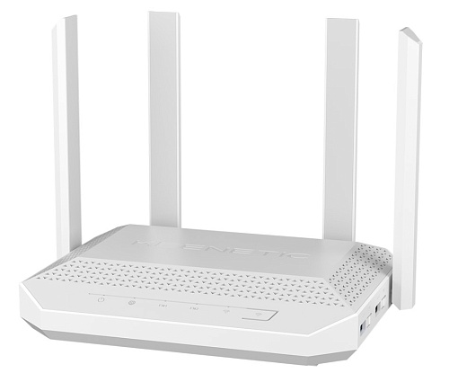 Маршрутизатор Keenetic Giga (KN-1012) Мультигигабитный интернет-центр с Mesh Wi-Fi 6 AX3000, Smart-коммутатором с 4 портами Gigabit Ethernet и 1 порто