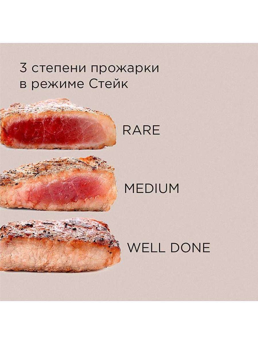 Гриль Редмонд SteakMaster GM300 (2100 Вт / 230°C / 24,4×31,3 см)