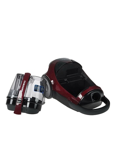 Пылесос Samsung VCC885FH3P (2200/430 Вт, контейнер 2л, бордовый, турбощётка)-5
