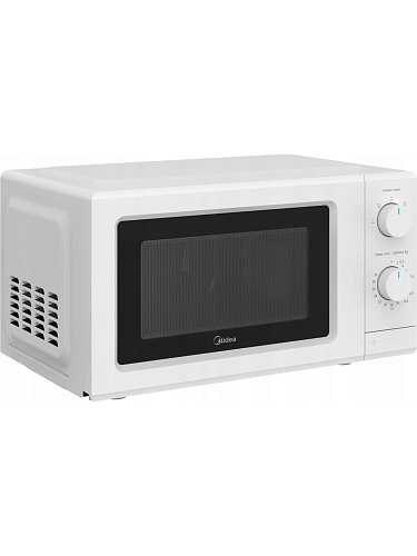 Микроволновая печь Midea MD-MP012MK-WH (19 л, 700 Вт, переключатели поворотный механизм, белый)-1