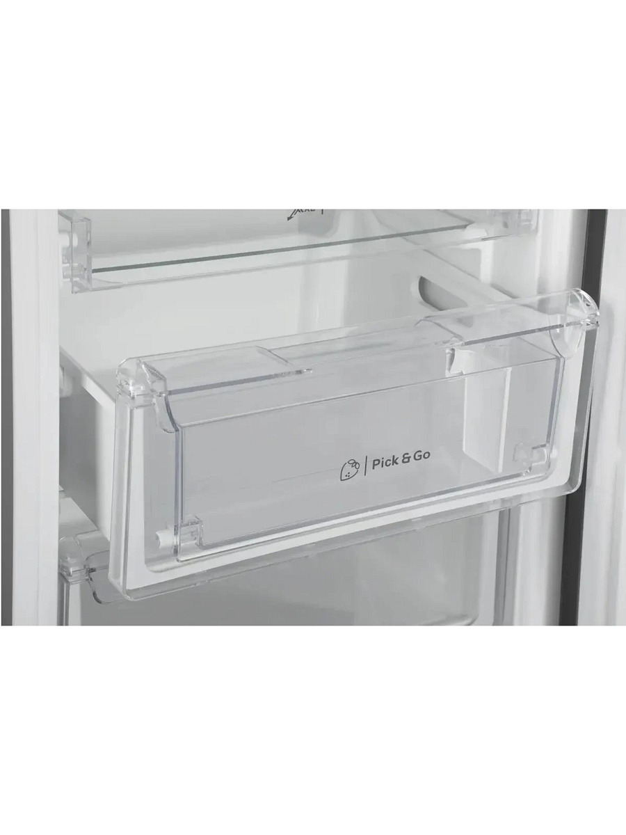 Морозильная камера Indesit DFZ 4150.1 G (Объем - 204 л / Высота - 150 см / B / Серебристый / NoFrost)