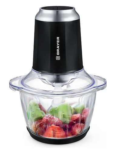 Измельчитель Brayer BR1405 (600 Вт/ 1200 мл/ корпус - пластик/ 2 скорости)-0