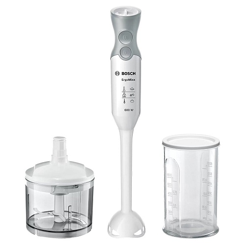 Блендер Bosch MSM66130 (600 Вт/ скоростей 12/ турборежим/ венчик, стакан)-2
