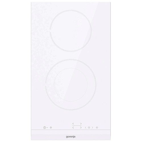 Поверхность электрическая Gorenje ECT322WCSC (Essential / белый / 2 конфорки / стеклокерамика / STOP&GO)