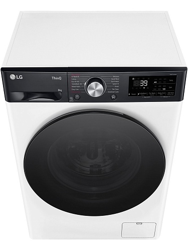 Стиральная машина LG F2WR708S2H (47.5см / 8кг / 1200об / пар / добавление белья / AI DD ™ / TurboWash™ 360˚ / Wi-Fi / Inverter Direct Drive / A+++)-2