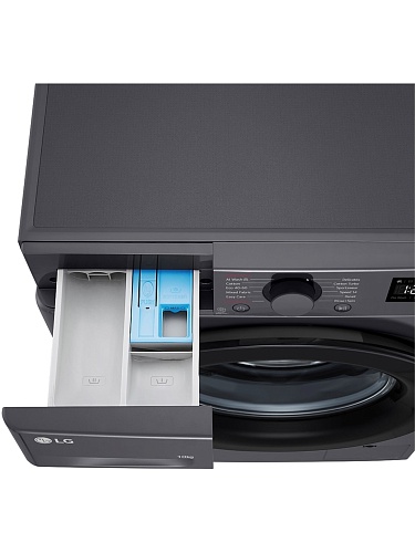 Стиральная машина LG F4WR510SBM (56,5см / 10кг / 1400об / пар / AI DD / Steam / Smart Diagnosis / Inverter Direct Drive / A+++ / Чёрная)-6