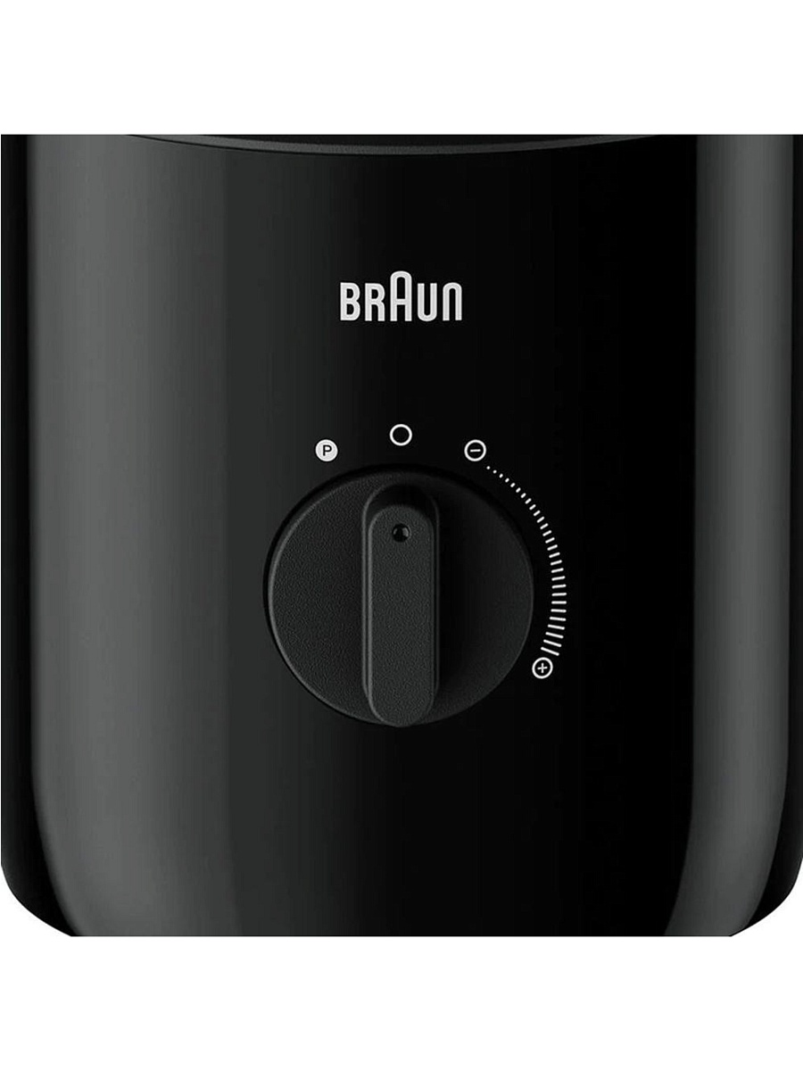 Блендер стационарный Braun JB3100BK (800 Вт/ плавная регулировка скорости/ 1500 мл/ кувшин / материал чаши - пластик)