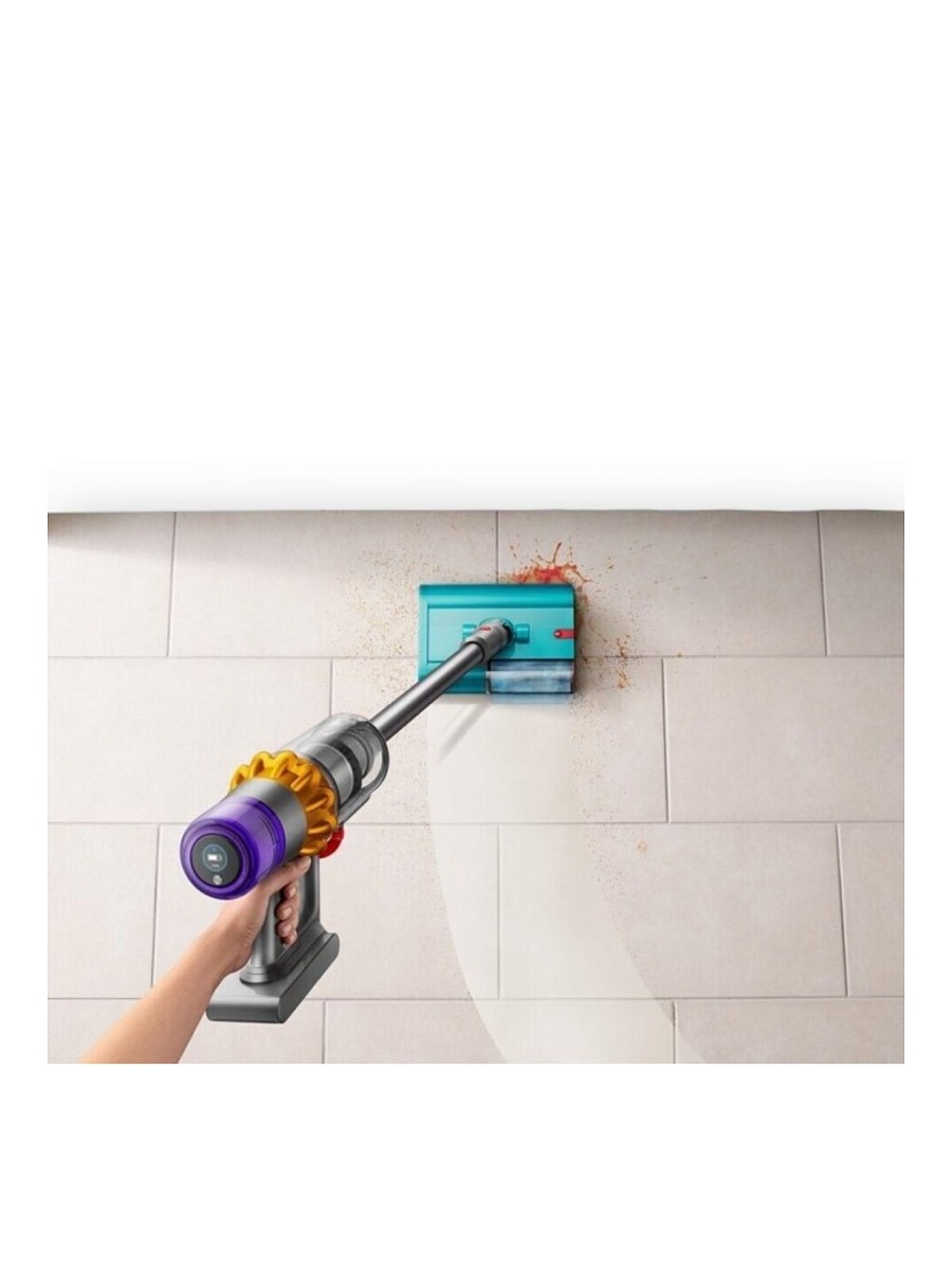Пылесос Dyson V15s Detect Submarine EU, yellow/nickel