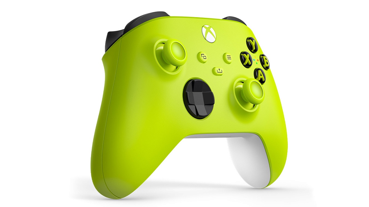 Геймпад Microsoft Xbox Wireless Controller Electric Volt (QAU-00022)