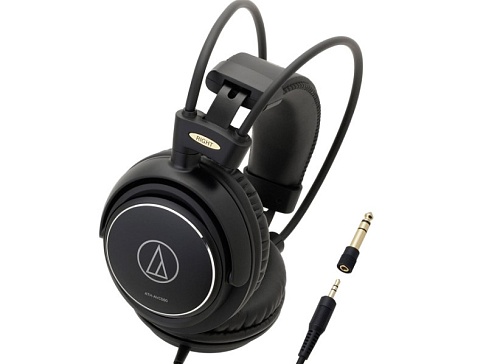 Наушники AUDIO-TECHNICA ATH-AVC500(EX), 40 Ом, черные