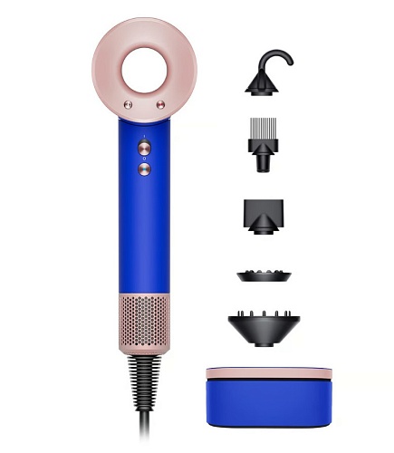 Фен Dyson Supersonic HD07 Gift Edition, Blue/Blush UK-0
