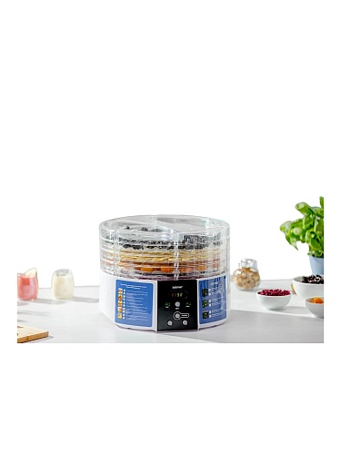 Сушилка для овощей Zelmer ZFD1005 (520 Вт, 40-70°C, 4 секций, регулировка температуры, дисплей, таймер)-4