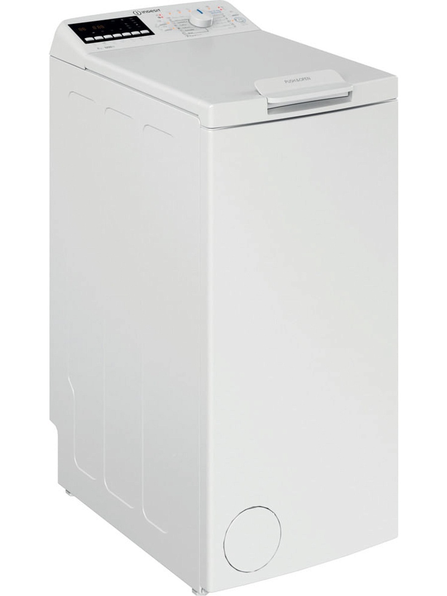 Стиральная машина вертикальная Indesit BTW B7220P EU/N (60см / 7кг / 1200об / Water Balance Plus / RapidWash / А+)-0