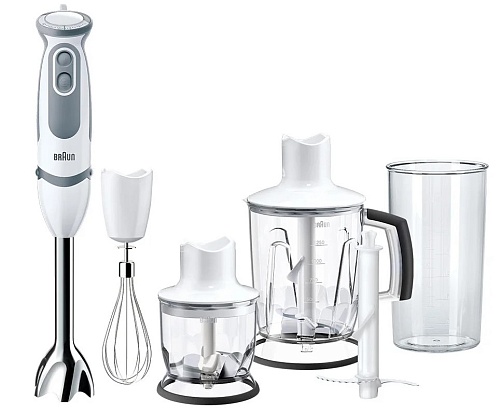 Блендер Braun MultiQuick 7 MQ7005B (1000 Вт/ венчик, стакан)-1