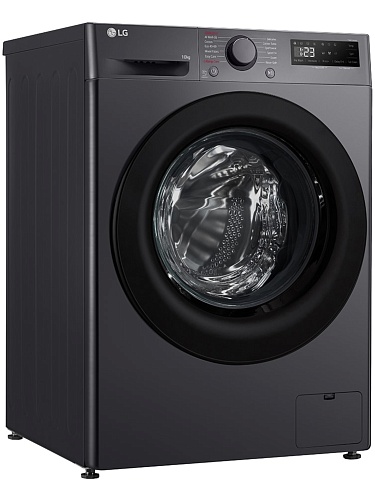 Стиральная машина LG F4WR510SBM (56,5см / 10кг / 1400об / пар / AI DD / Steam / Smart Diagnosis / Inverter Direct Drive / A+++ / Чёрная)-9