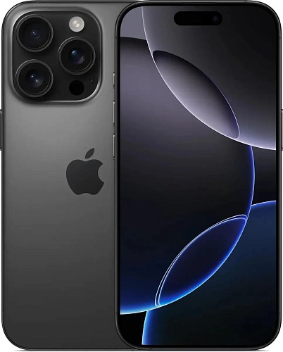 Смартфон Apple iPhone 16 PRO 128 ГБ, черный