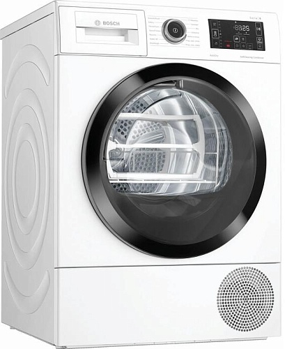 Сушильная машина с тепловым насосом Bosch WTW8760EPL (Serie6 / 59,9см / 8кг / SelfCleaning Condenser / AutoDry / AntiVibration Design / DrainSet)
