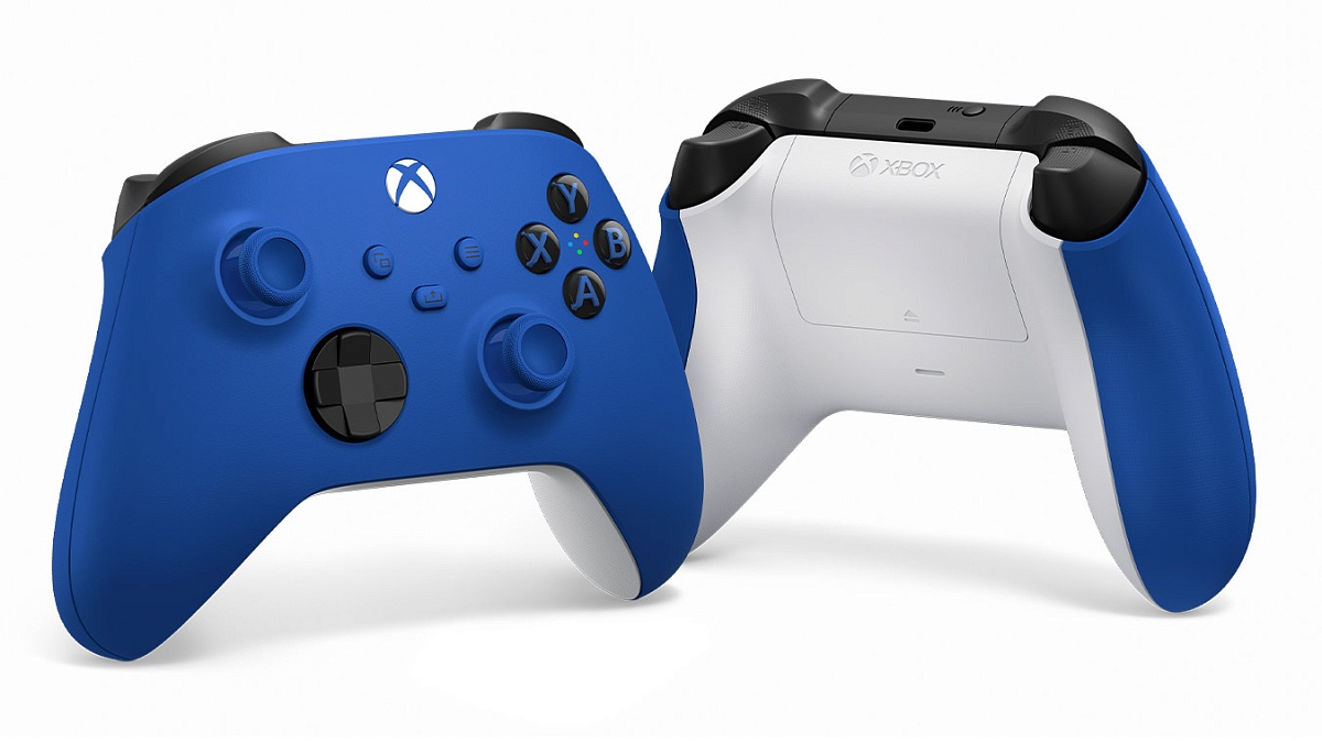 Геймпад Microsoft Xbox Wireless Controller Shock Blue (QAU-00002)