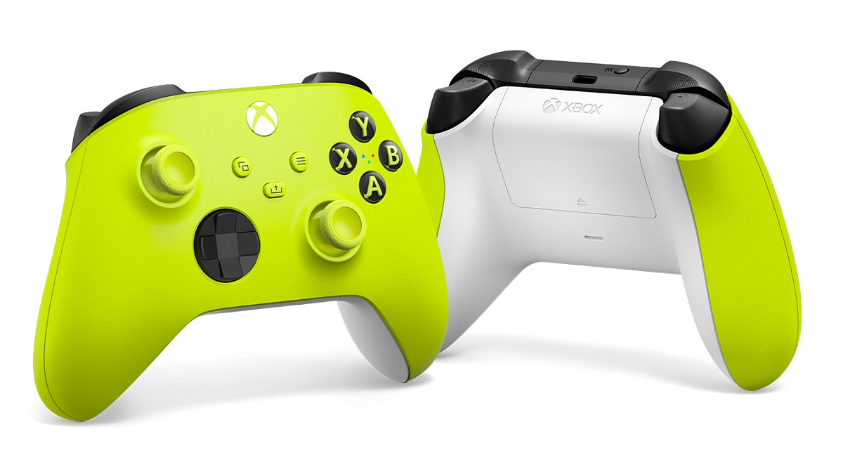 Геймпад Microsoft Xbox Wireless Controller Electric Volt (QAU-00022)