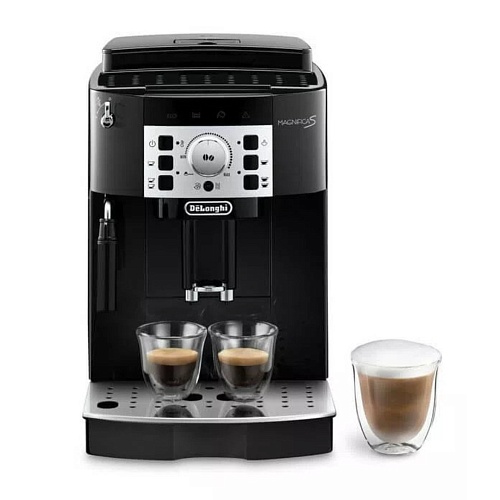Кофемашина DeLonghi Magnifica Start ECAM22.112.B (кофе зерновой, молотый/ 1450 Вт/ 1.8 л/ капучинатор/ 2 напитка)-0